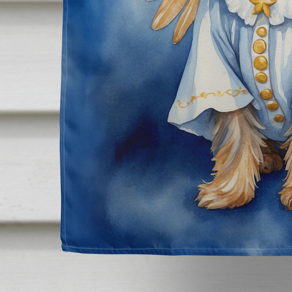 Yorkshire Terrier My Angel House Flag 28x40 Porch Sleeve Pole Decorative Outside Yard Banner Artwork Wall Hanging, Polyester