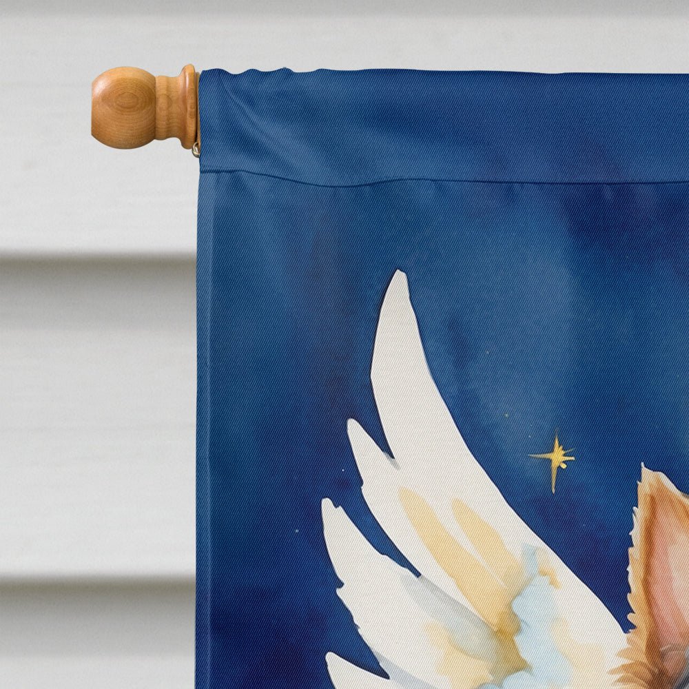 Yorkshire Terrier My Angel House Flag 28x40 Porch Sleeve Pole Decorative Outside Yard Banner Artwork Wall Hanging, Polyester