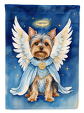 Yorkshire Terrier My Angel Garden Flag Mailbox Decorative Yard Banner Outside Patio Artwork for Flower Beds, Garden Size, Multicolor