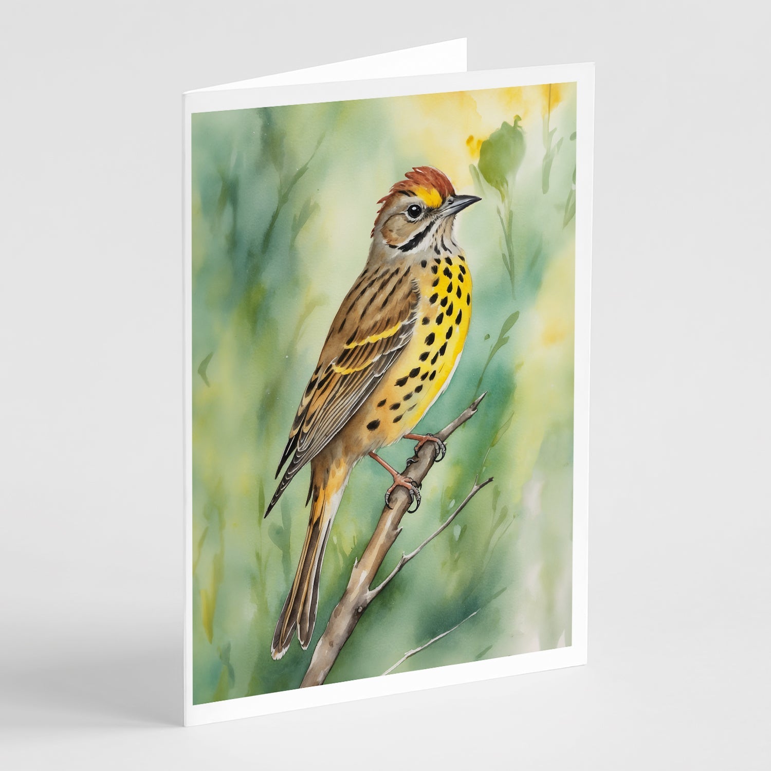 Alabama Yellowhammer Greeting Cards Pack of 8 Blank Cards with Envelopes Whimsical A7 Size 5x7