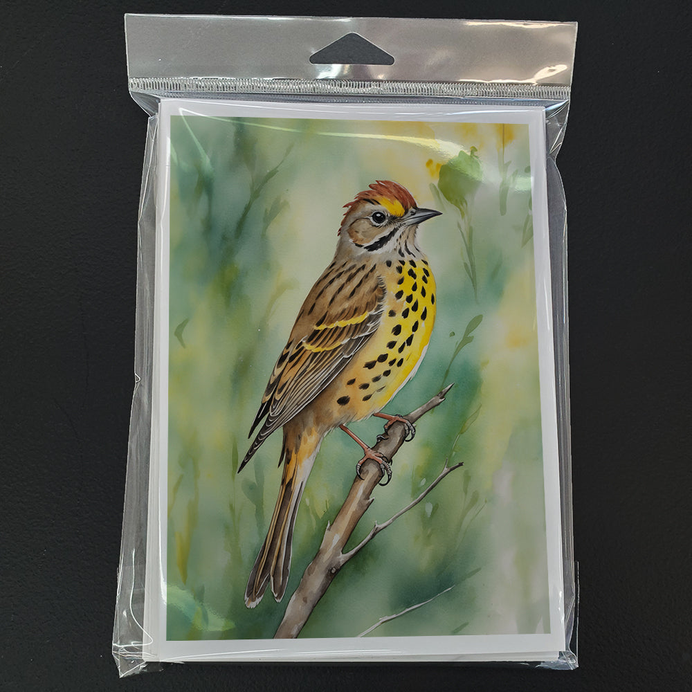 Alabama Yellowhammer Greeting Cards Pack of 8 Blank Cards with Envelopes Whimsical A7 Size 5x7