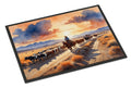 Cattle Drive at Sunset Doormat Indoor Outdoor 24H X 36W Front Door Mat Rugs for Entryway, Non Slip Washable Low Pile,