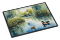 Ducks by the Pond Doormat Indoor Outdoor 18H X 27W Front Door Mat Rugs for Entryway, Non Slip Washable