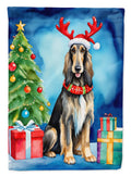 Afghan Hound Christmas Reindeer Garden Flag Mailbox Decorative Yard Banner Outside Patio Artwork for Flower Beds, Garden Size, Multicolor