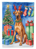 Rhodesian Ridgeback Christmas Reindeer Garden Flag Mailbox Decorative Yard Banner Outside Patio Artwork for Flower Beds, Garden Size, Multicolor