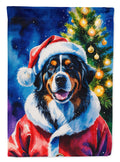 Bernese Mountain Dog Christmas Garden Flag Mailbox Decorative Yard Banner Outside Patio Artwork for Flower Beds, Garden Size, Multicolor