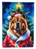 Chow Chow Christmas Garden Flag Mailbox Decorative Yard Banner Outside Patio Artwork for Flower Beds, Garden Size, Multicolor