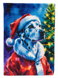 Dalmatian Christmas Garden Flag Mailbox Decorative Yard Banner Outside Patio Artwork for Flower Beds, Garden Size, Multicolor