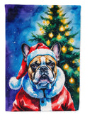 French Bulldog Christmas Garden Flag Mailbox Decorative Yard Banner Outside Patio Artwork for Flower Beds, Garden Size, Multicolor