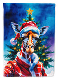 Giraffe Christmas Garden Flag Mailbox Decorative Yard Banner Outside Patio Artwork for Flower Beds, Garden Size, Multicolor