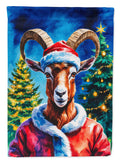 Goat Christmas Garden Flag Mailbox Decorative Yard Banner Outside Patio Artwork for Flower Beds, Garden Size, Multicolor