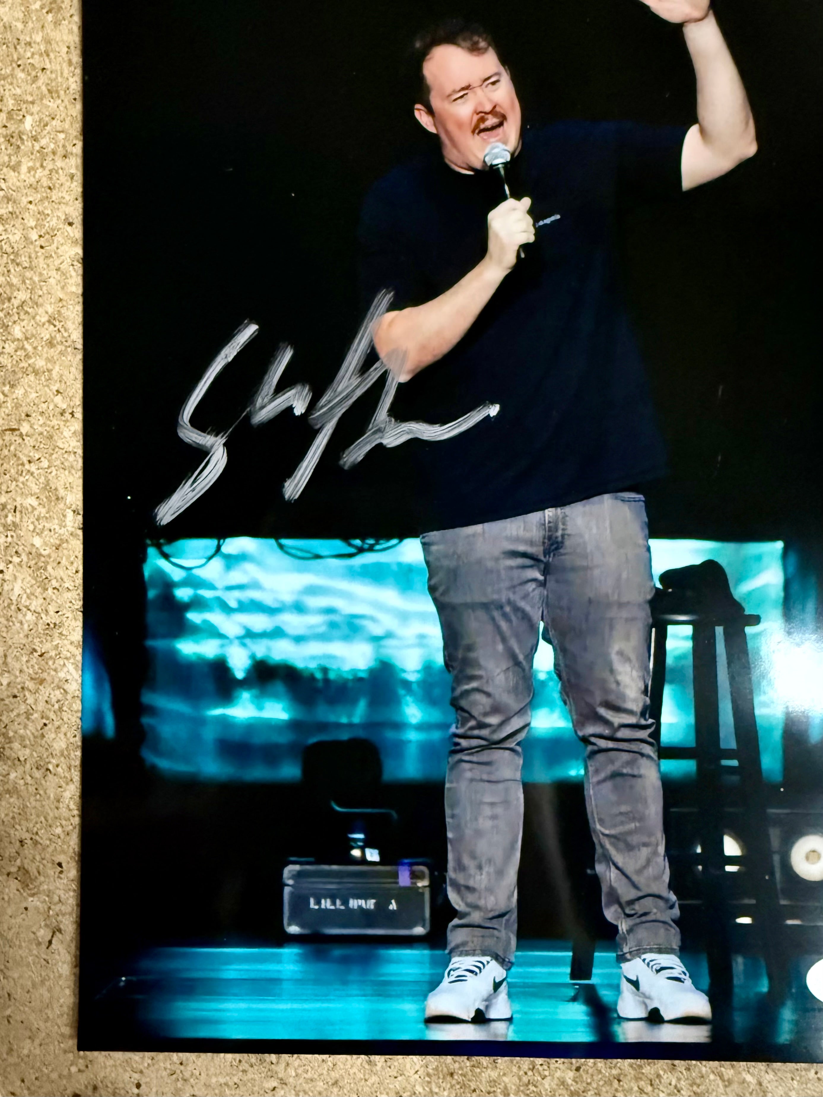 Comedian Shane Gillis Stand Up Signed 8X10 Photo With JSA COA