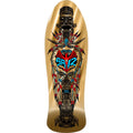 Powell Peralta Steve Saiz Totem Reissue Skateboard Deck - 10″ Gold Foil