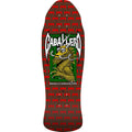 Powell Peralta Steve Caballero Street Reissue Skateboard Deck  9.625″ Red/Brown