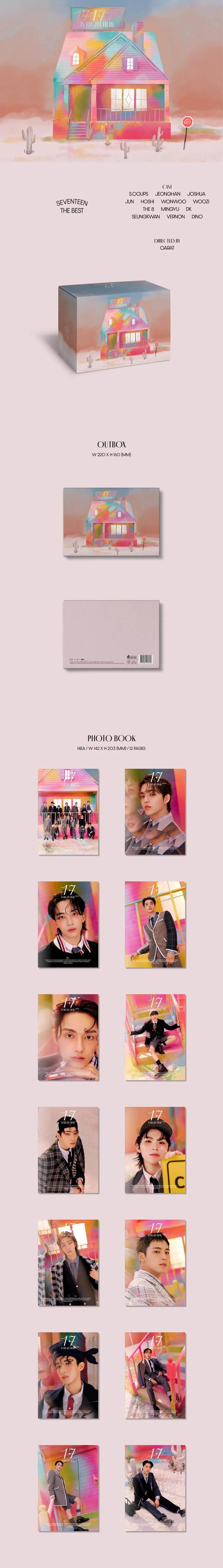 Seventeen - 17 Is Right Here Best Album (Deluxe Ver)