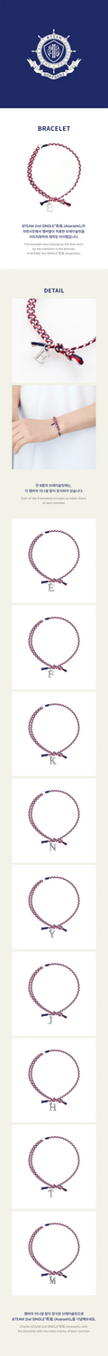 &TEAM - Aoarashi 2nd Single Album Official MD Bracelet
