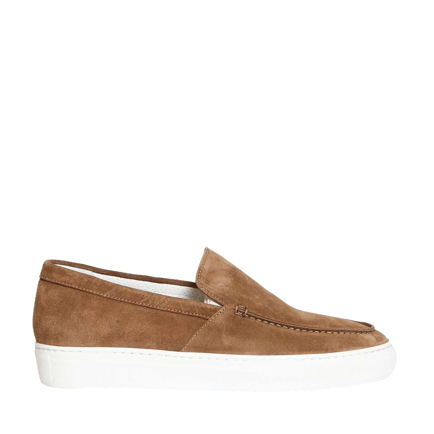 DOUCAL'S Sleek Suede Moccasins for Men