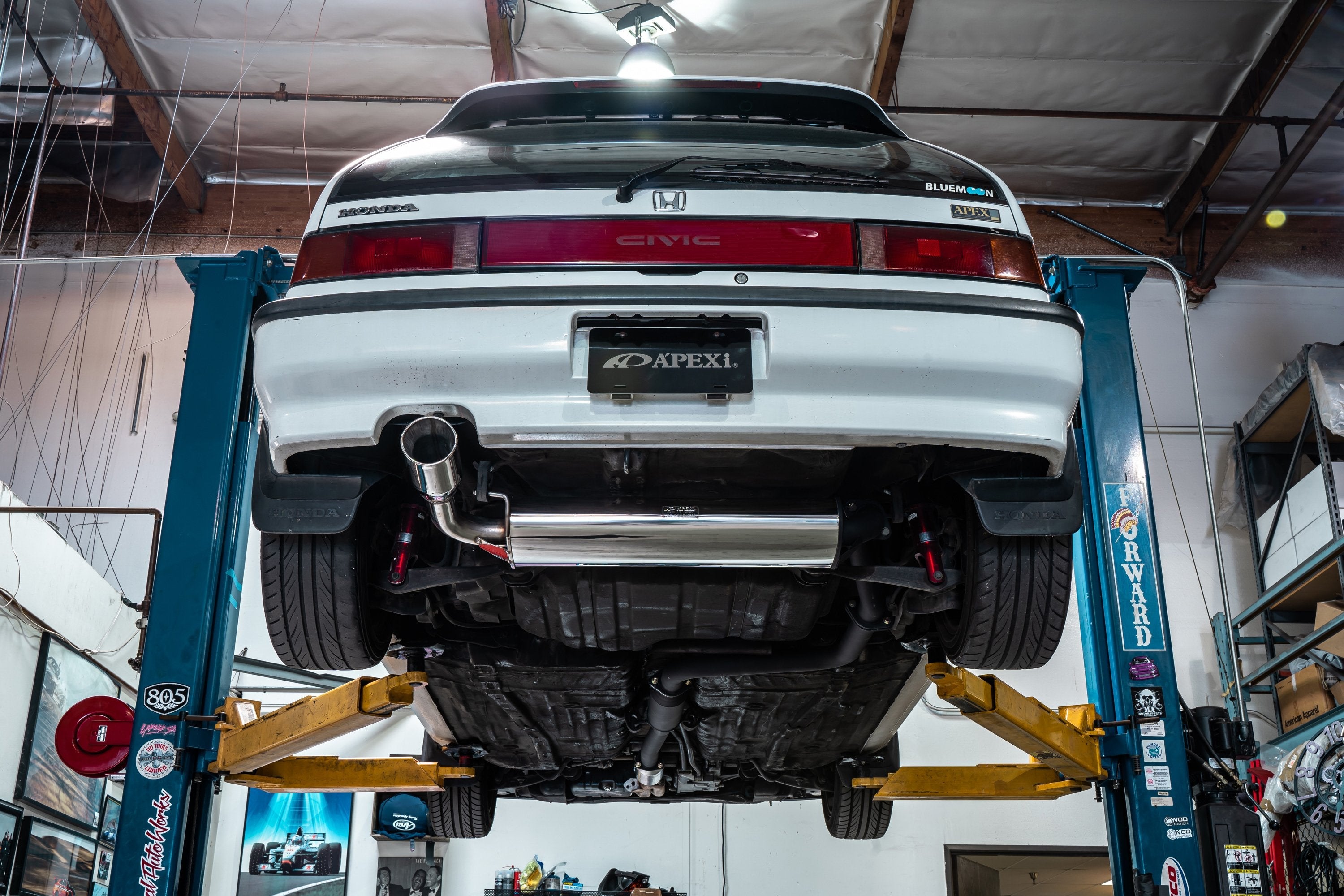 Apexi WS2 Catback Exhaust - 1988-1991 Honda Civic Hatchback *Discontinued