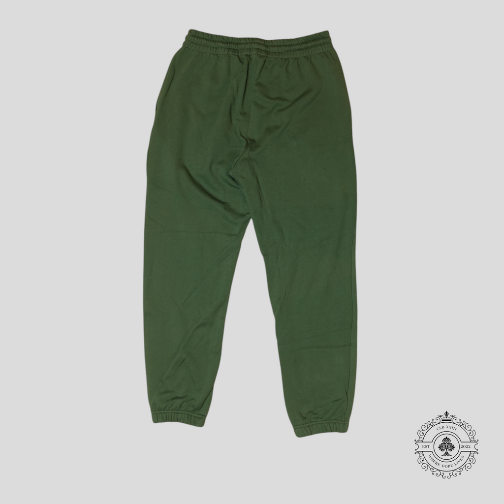 Celine Logo Sweatpants in Green