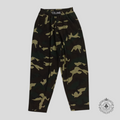 Celine Waistband Logo Sweatpants in Camo