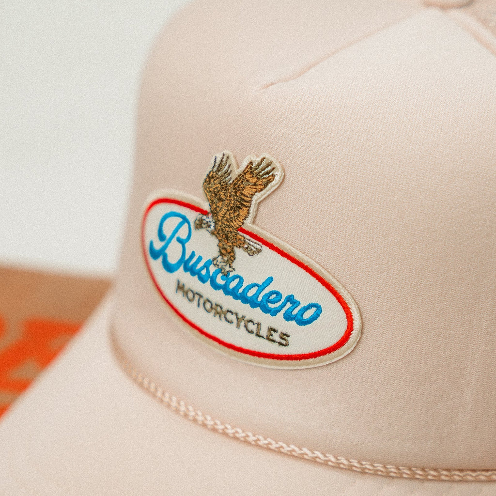 'Brew’ Foam Trucker Hat - Off White