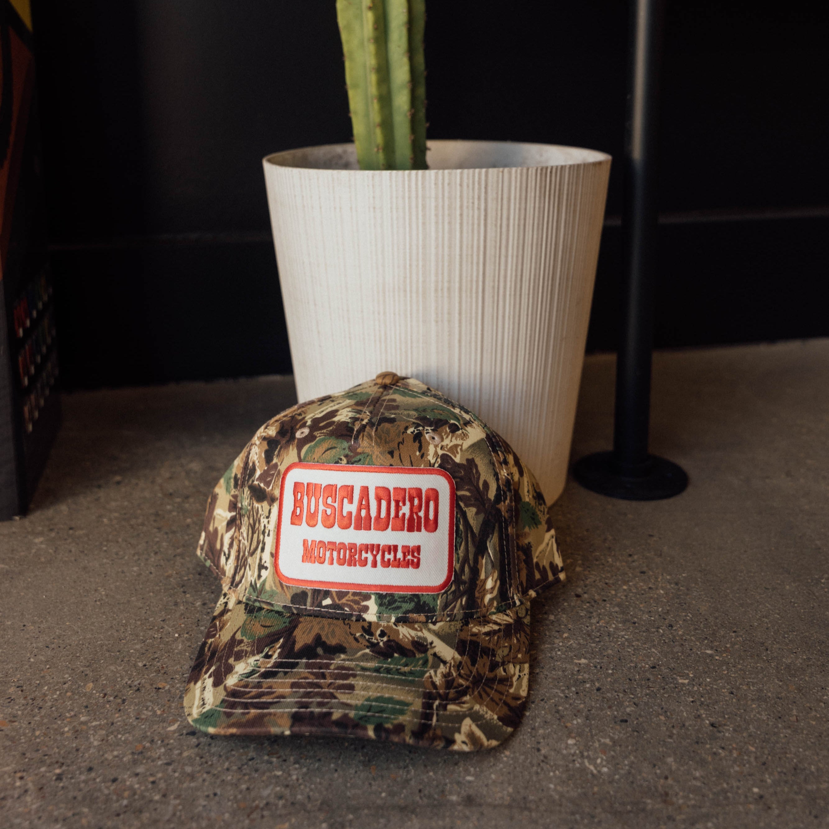 'Red Barrel' 5 Panel Mid Profile Mesh Trucker Hat - Camo