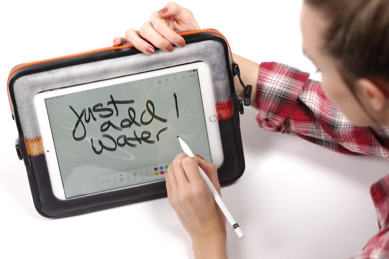 Scratch N Dent ugo® Brush Canvas Collection TABLET XL - Khaki/Orange