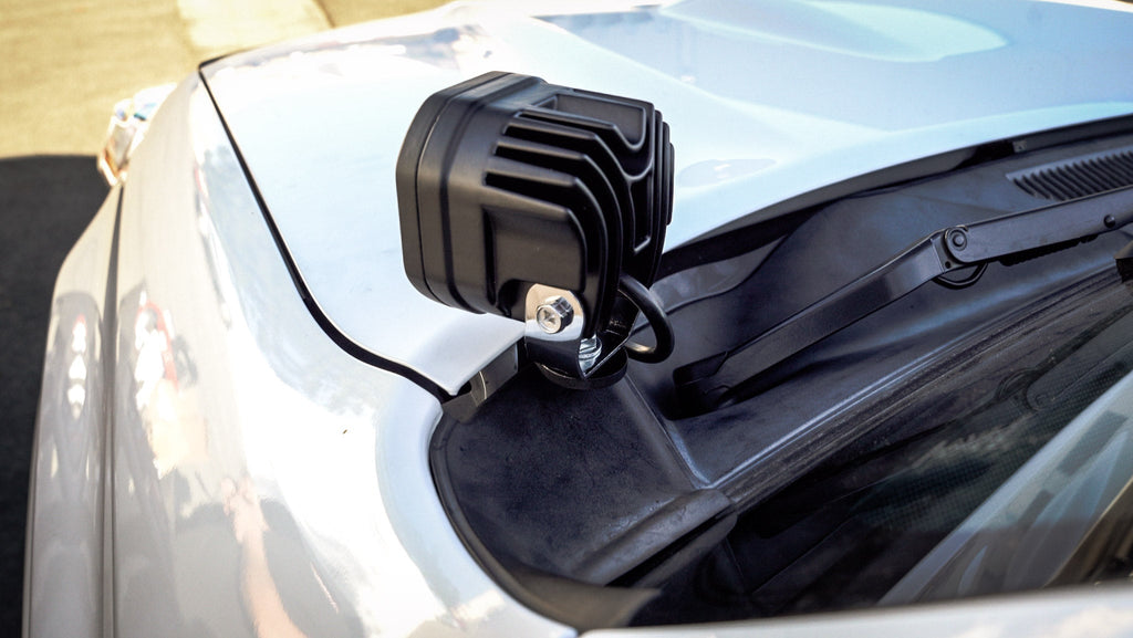 HPS Performance Products HPS Ditch Light Bracket Kit Toyota 2010-2023 4Runner DTC-100