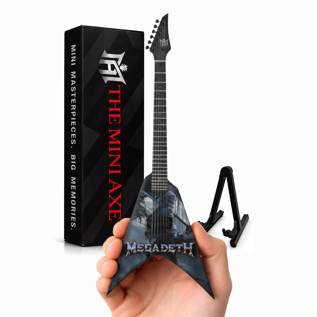 Megadeth Dystopia Miniature Guitar