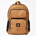 Dickies Double Pocket Backpack - Brown Duck