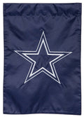 Dallas Cowboys Garden Flag 2 Sided Applique Logo