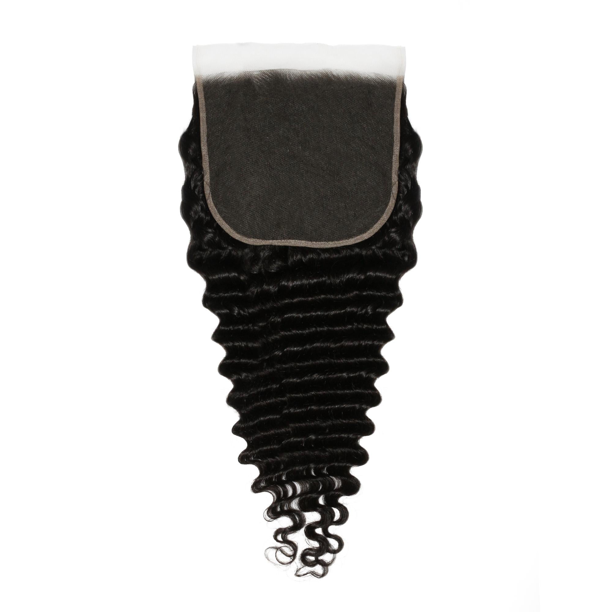 Deep Wave 7x7 HD Lace Human Hair Closure