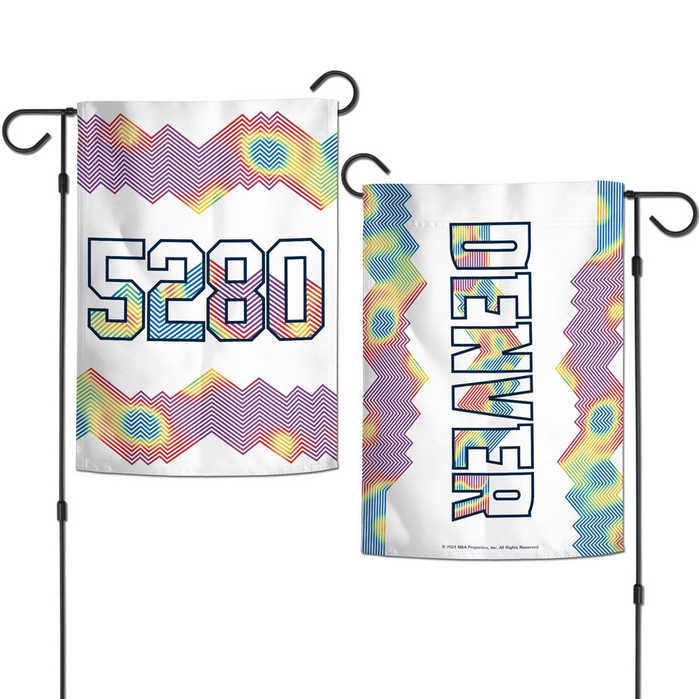 Denver Nuggets City Garden Flag 2 Sided