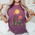 Desert Cactus Sun Succulent Western Plants Vintage Premium Edition Comfort Colors Tee