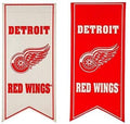 Detroit Red Wings Garden Flag 2 Sided Long Pennant