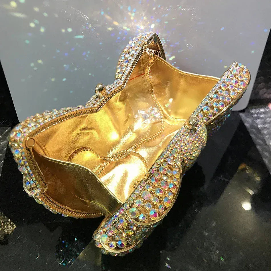 Diamond Clutch Purses.
