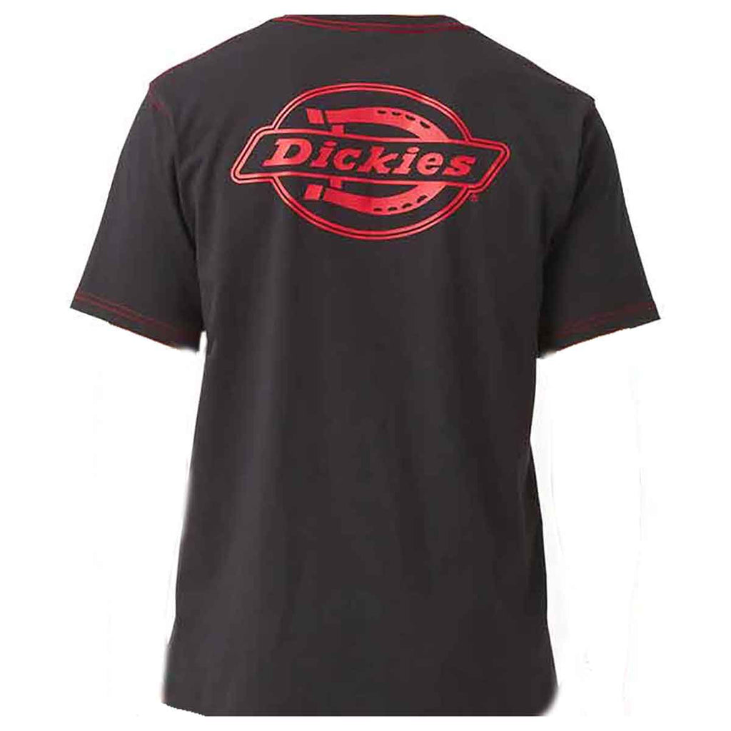 Dickies Skateboarding Back Logo Graphic T-Shirt - Black/Red