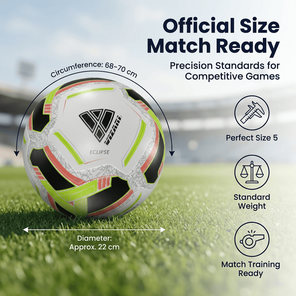 Eclipse NFHS Size 5 Soccer Ball