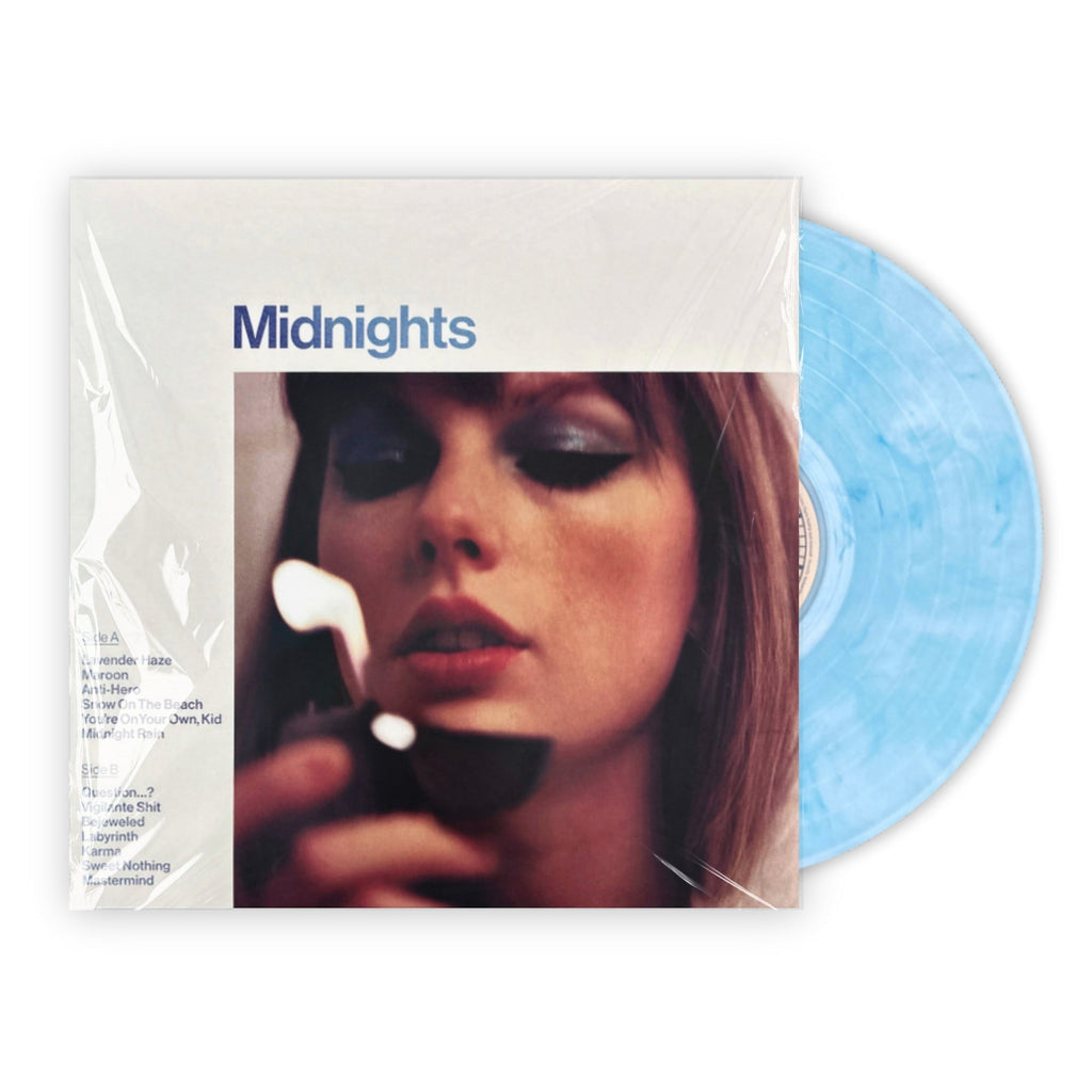 Taylor Swift - Fearless (Taylor's Version) (Gold Vinyl/3LP) & Red (Taylor's Version) (4LP) & Midnights (X) (Moonstone Blue LP Vinyl) & Midnights (X) (Jade Green LP Vinyl) & Midnights (X) (Blood Moon LP Vinyl) & Tortured Poets Department (X) (Ghosted