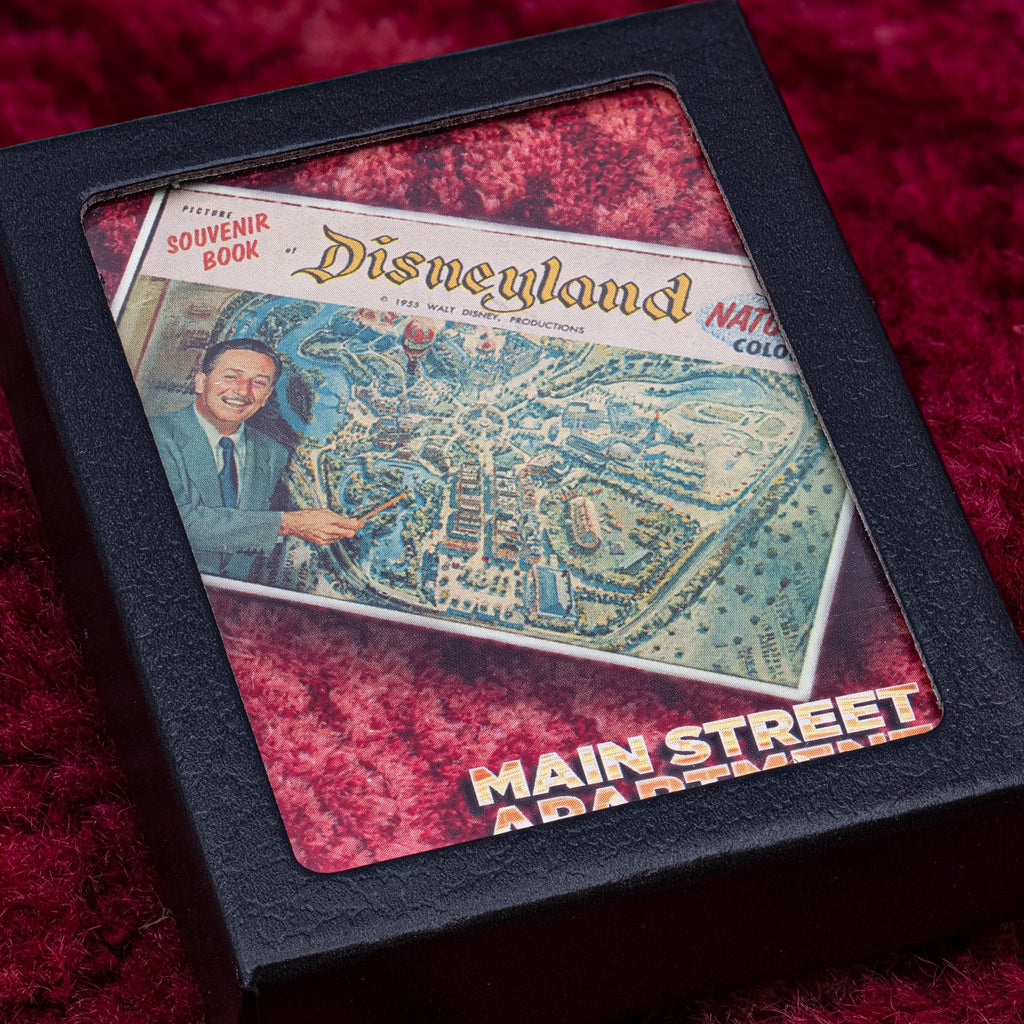 Walt Disney Disneyland Cranberry Room Carpet