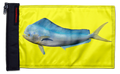 Dolphin 12"x18" Forever Wave Flag for Jeep Wrangler TJ 1996-2006