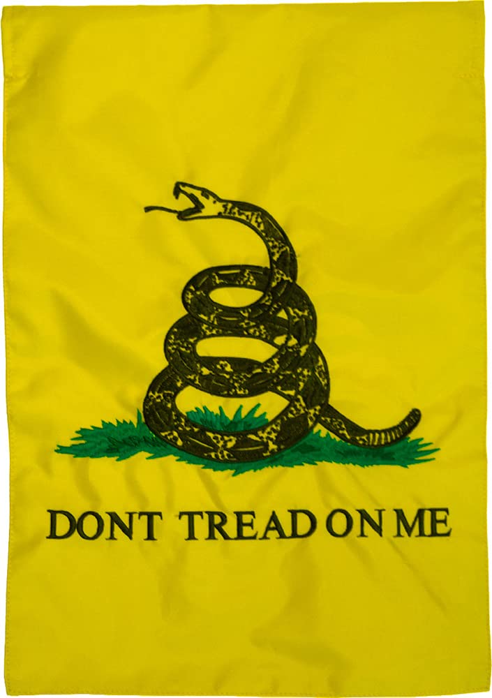 Don't Tread On Me Gadsden Garden Flag