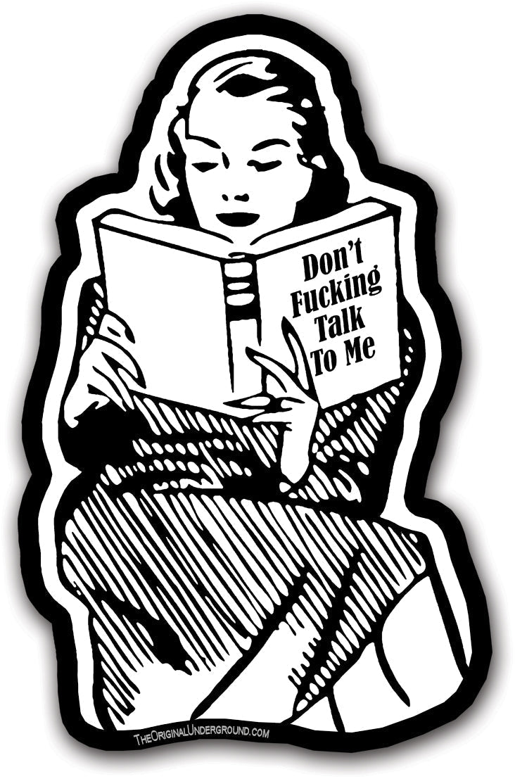 Don't F-king Talk to Me Flexible Magnet