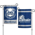 Drake Bulldogs Garden Flag 2 Sided Logo