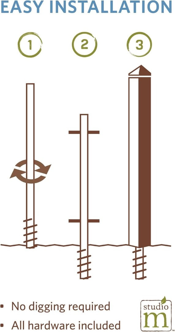 Dream Hope Love Art Pole 60 Inches