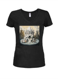 Dream Home Juniors V Neck T-Shirt