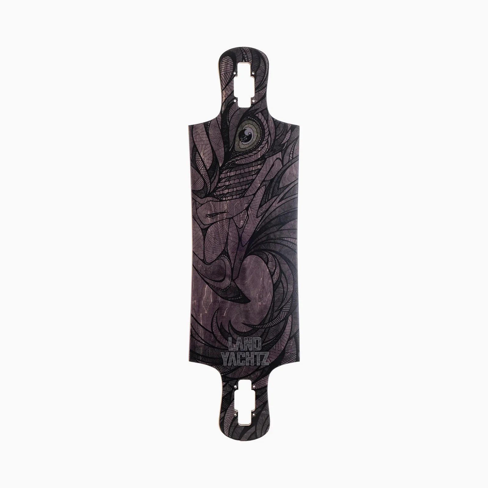 Landyachtz Drop Hammer Black Eagle Longboard Deck