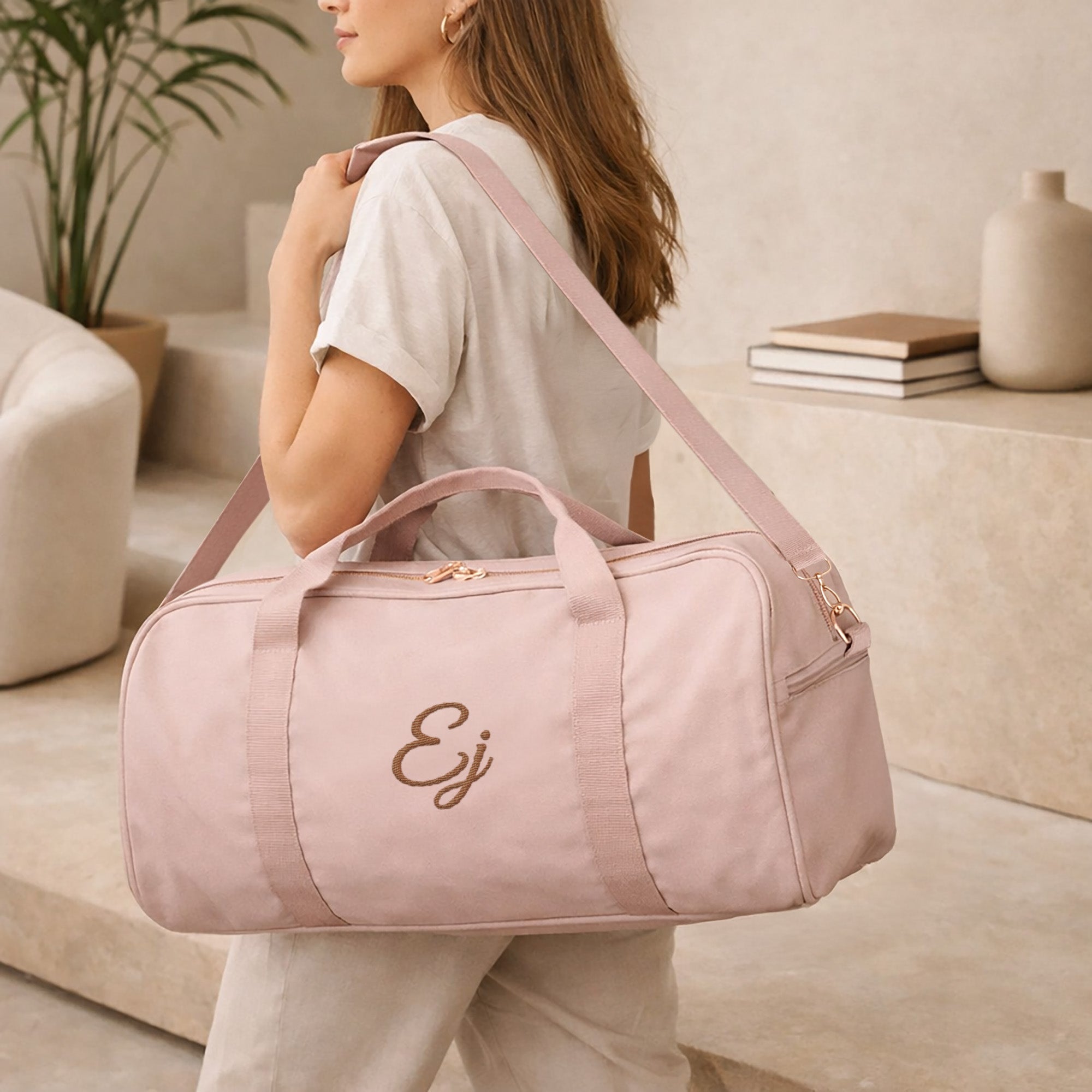 Personalized Embroidered Duffle Bag – Custom Travel Weekender Bag