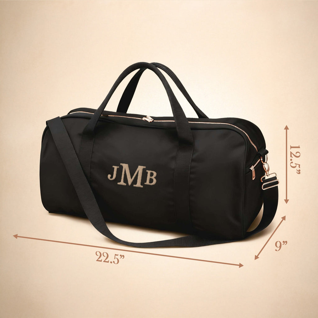 Personalized Embroidered Duffle Bag – Custom Travel Weekender Bag