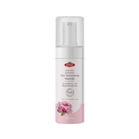 Otacõ Rose Care Face Cleansing Foam - Gentle, Moisturizing, and Soothing for Dry or Sensitive Skin
